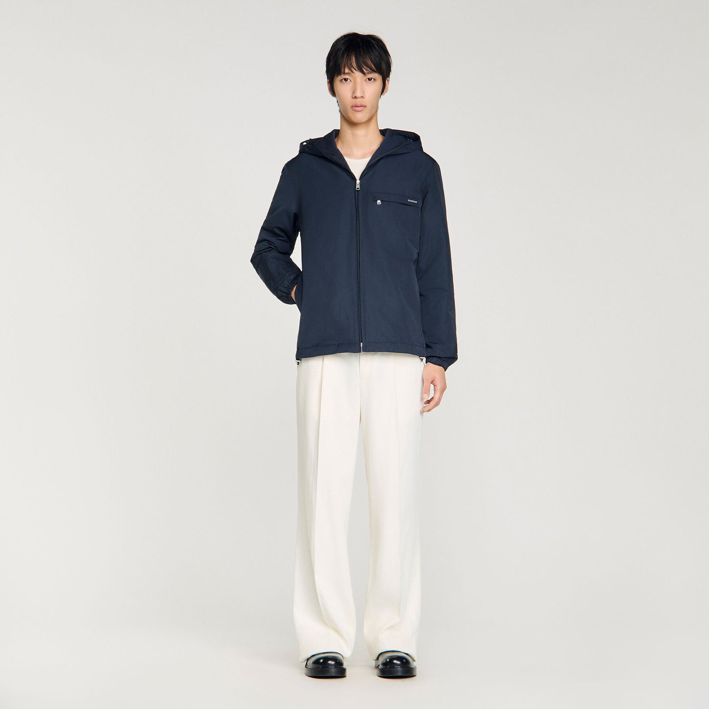 Nylon windbreaker