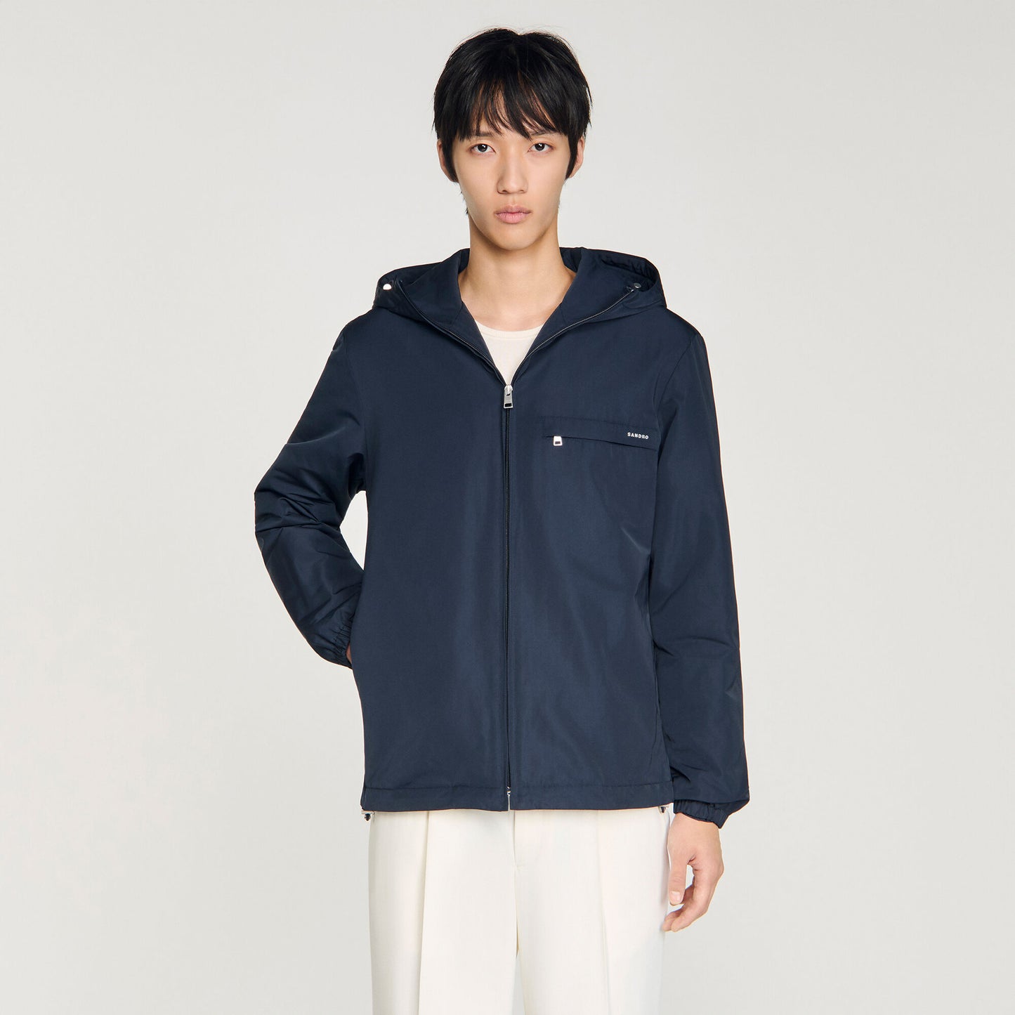 Nylon windbreaker