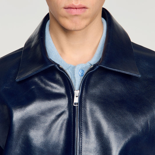 Leather jacket