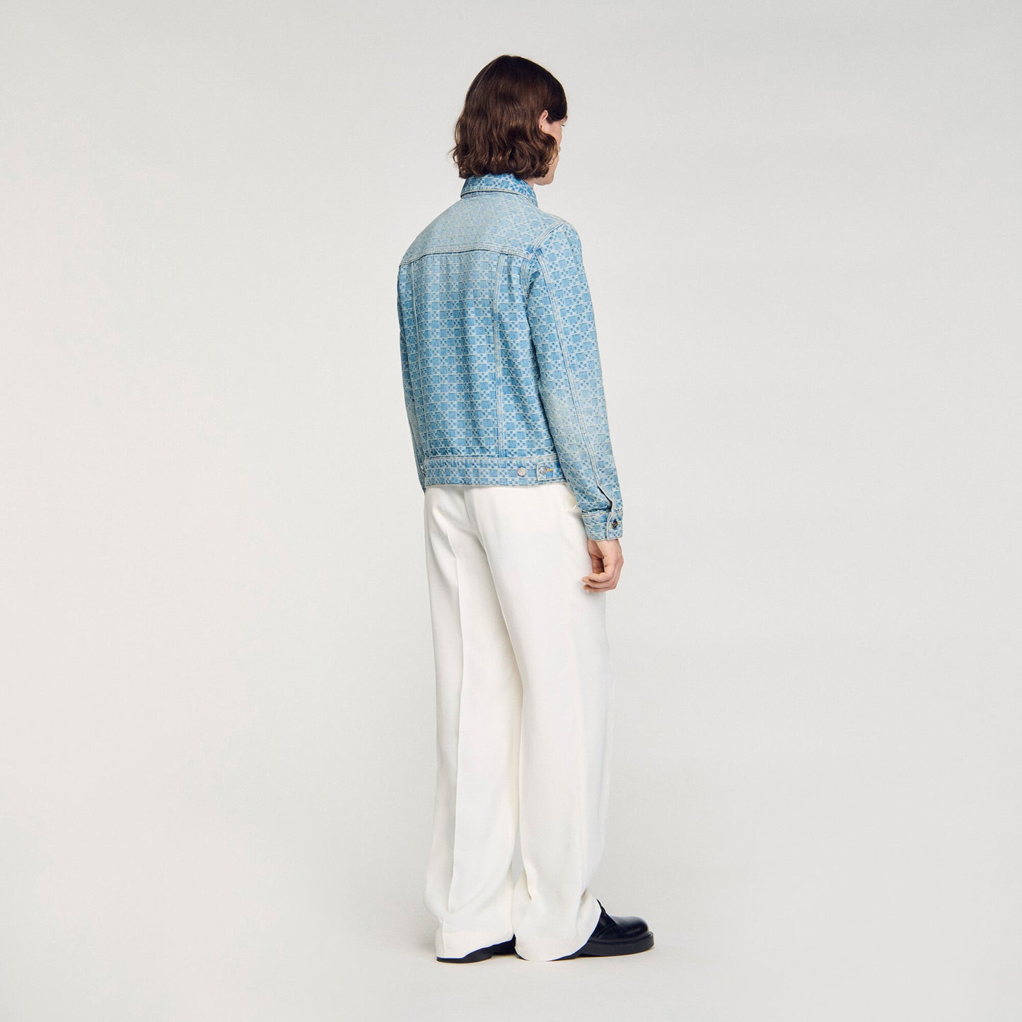 Square Cross denim jacket