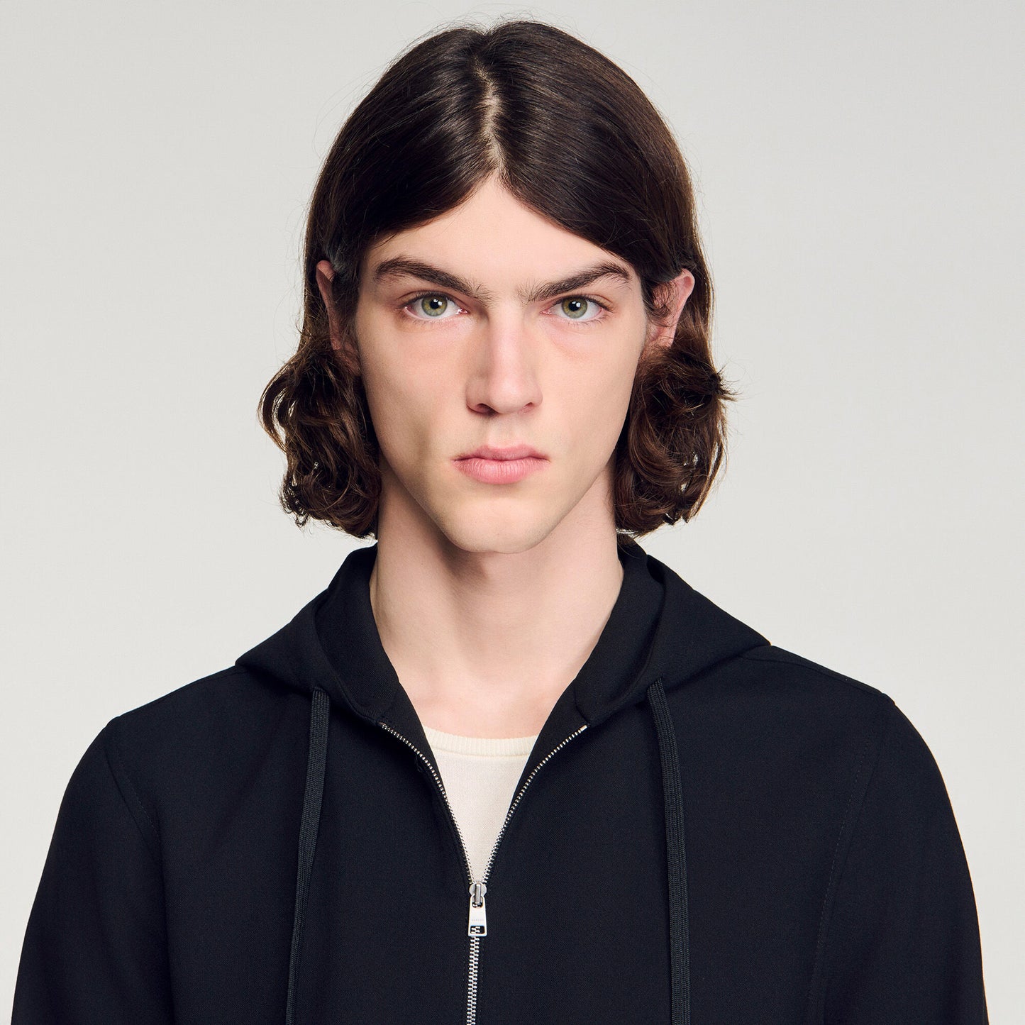 Hooded shirt