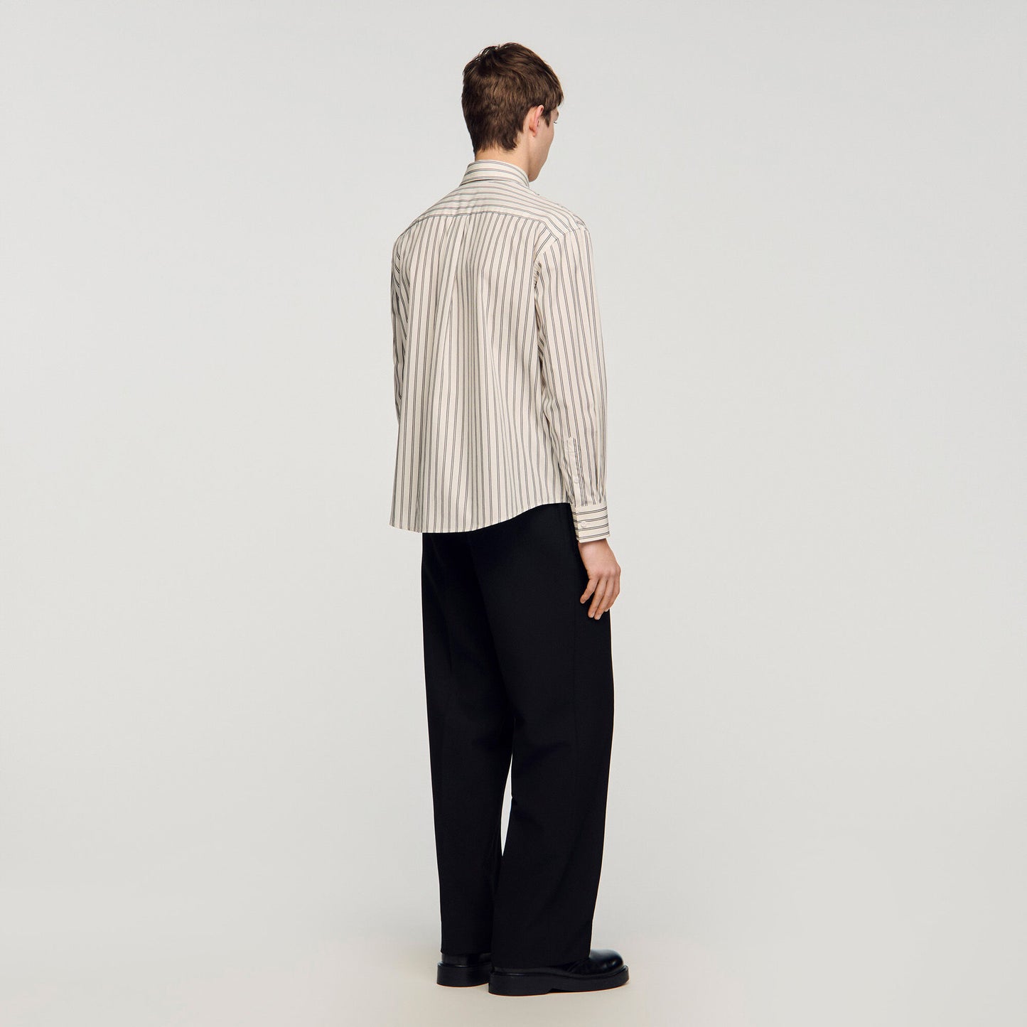 Striped cotton shirt