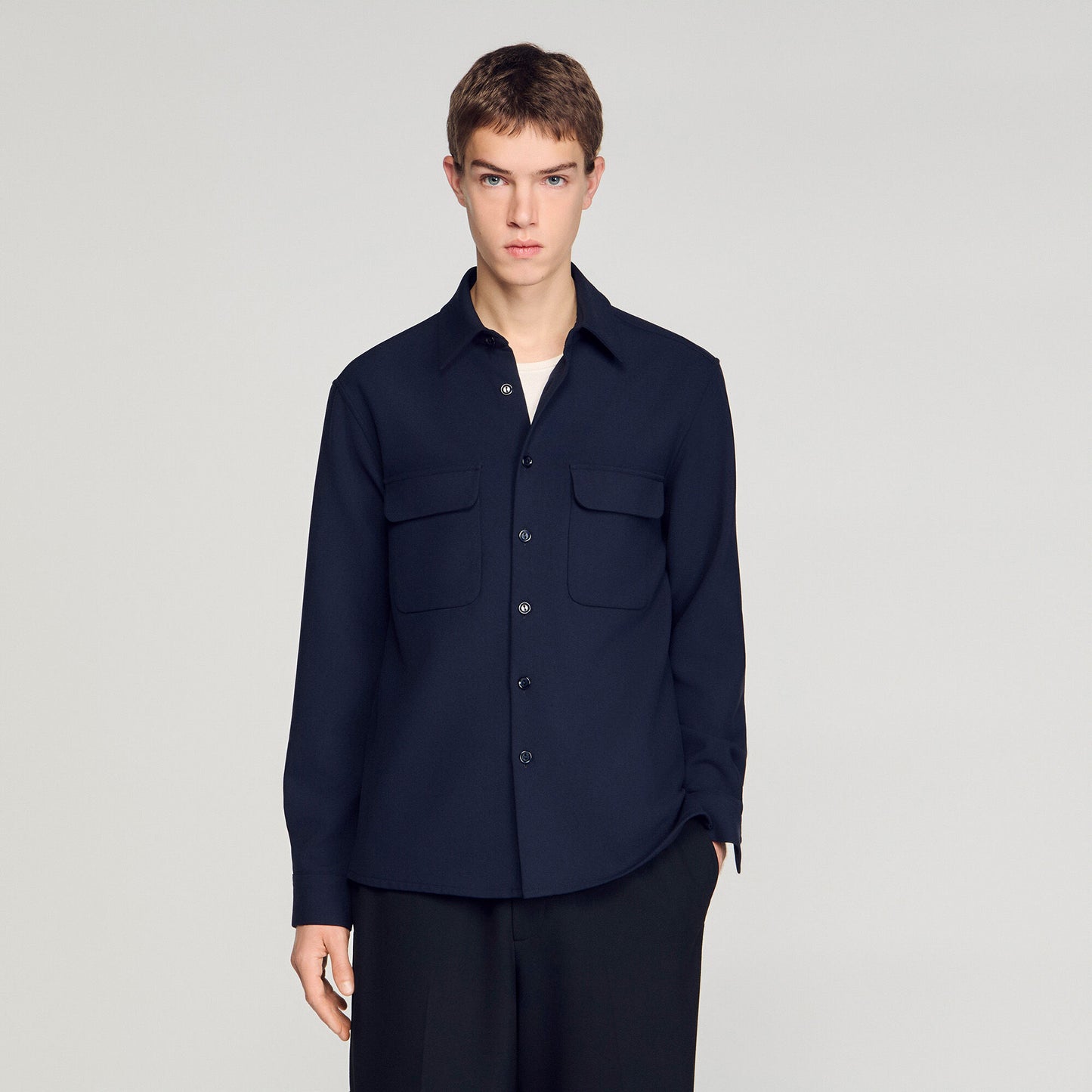 Patch pocket shirt