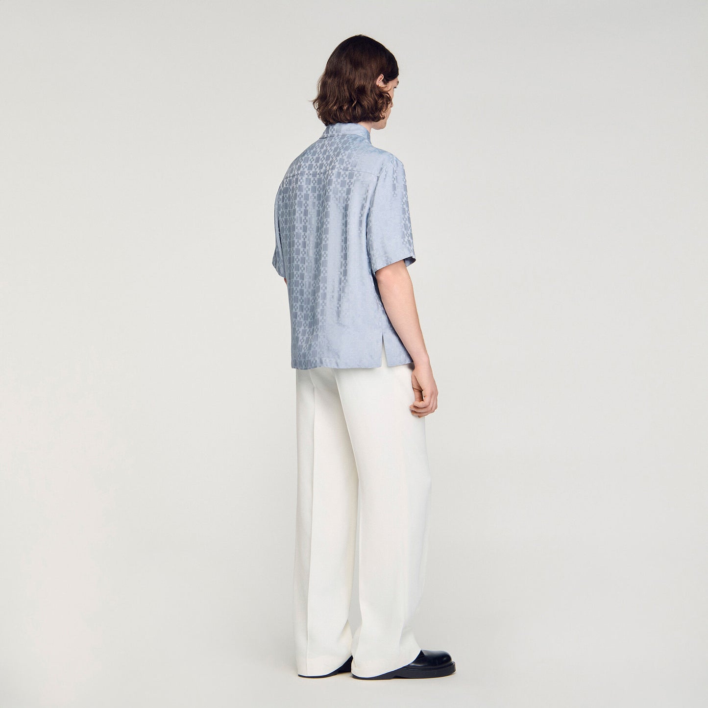 Square Cross loose-fit shirt