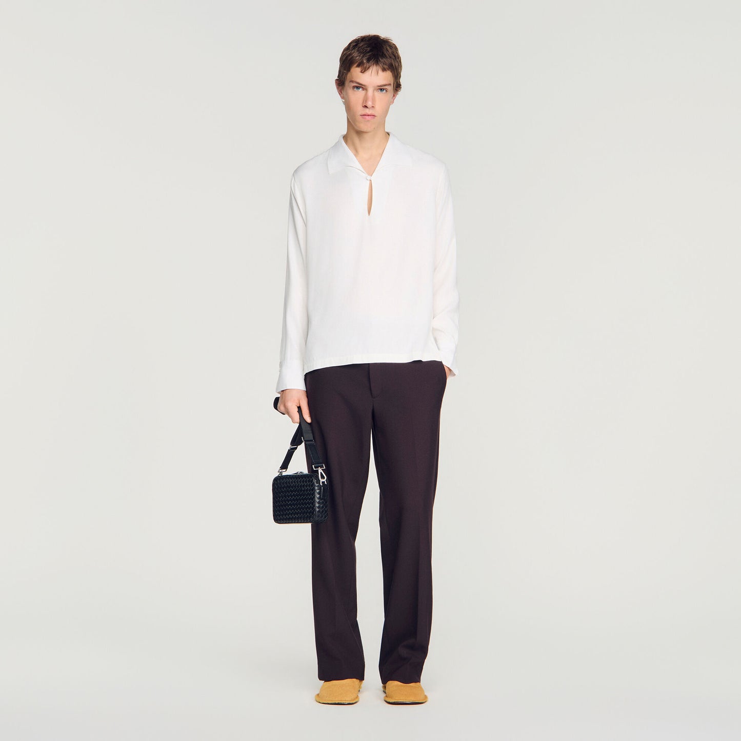 Tunic-effect shirt