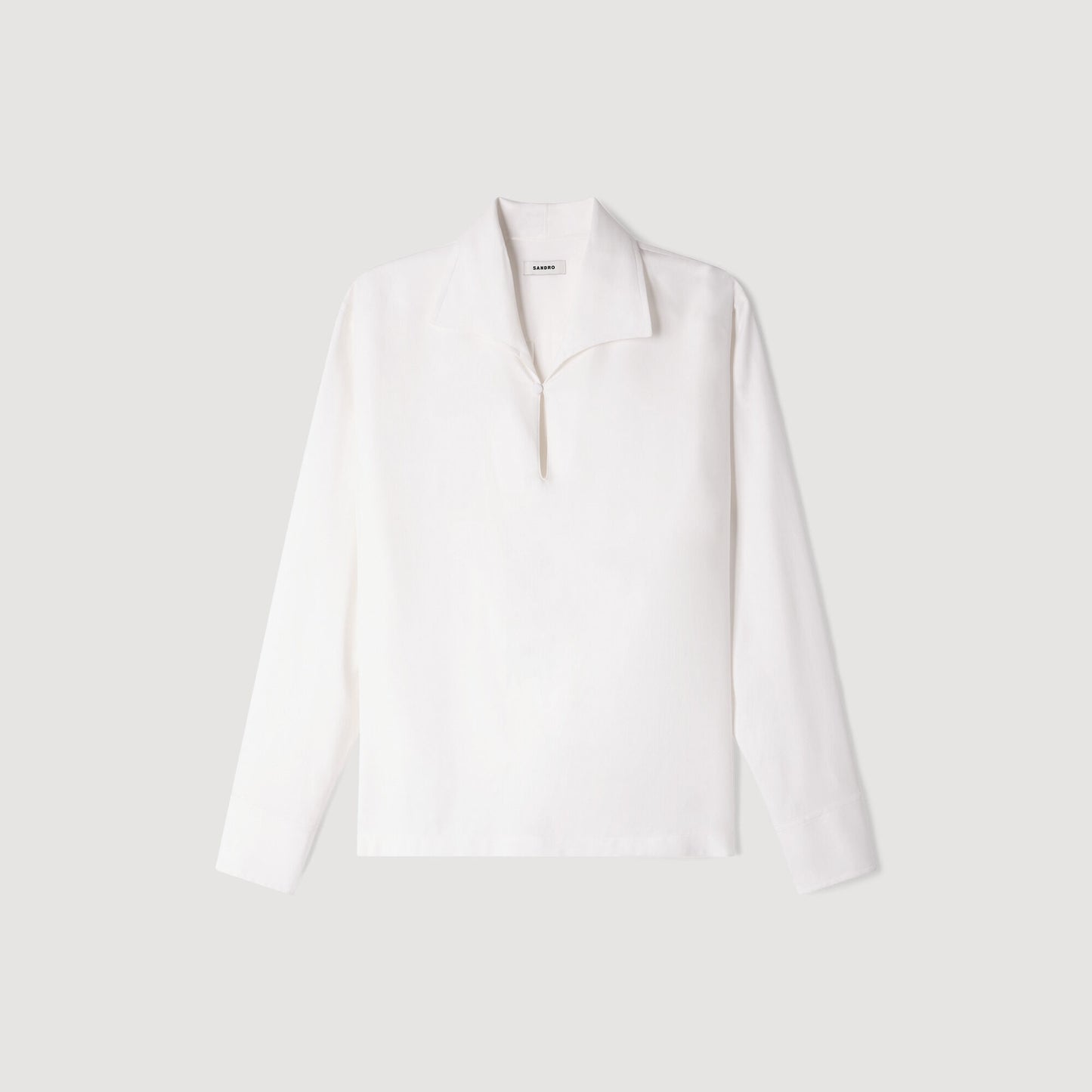 Tunic-effect shirt