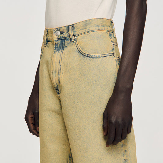 Faded baggy jeans