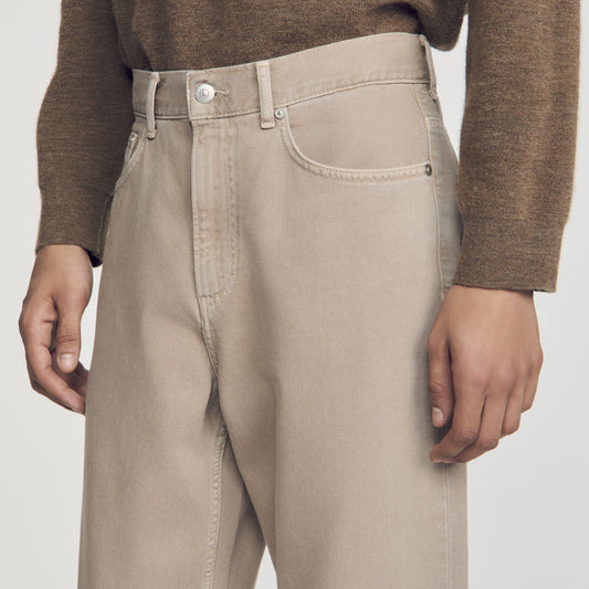 Overdyed baggy jeans