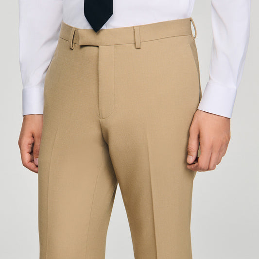 Wool suit trousers