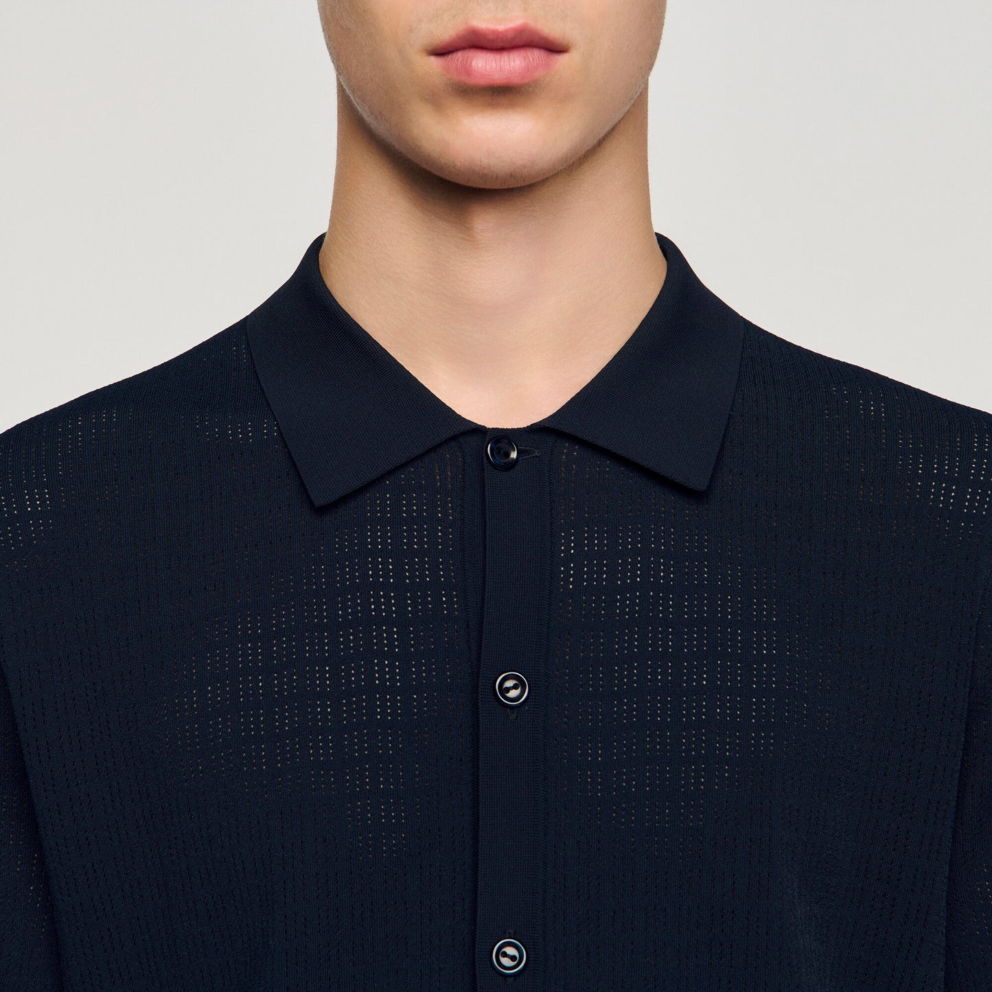Openwork shirt