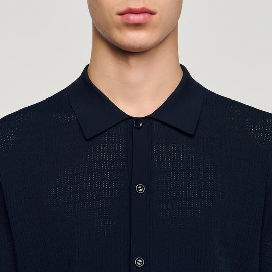 Openwork shirt