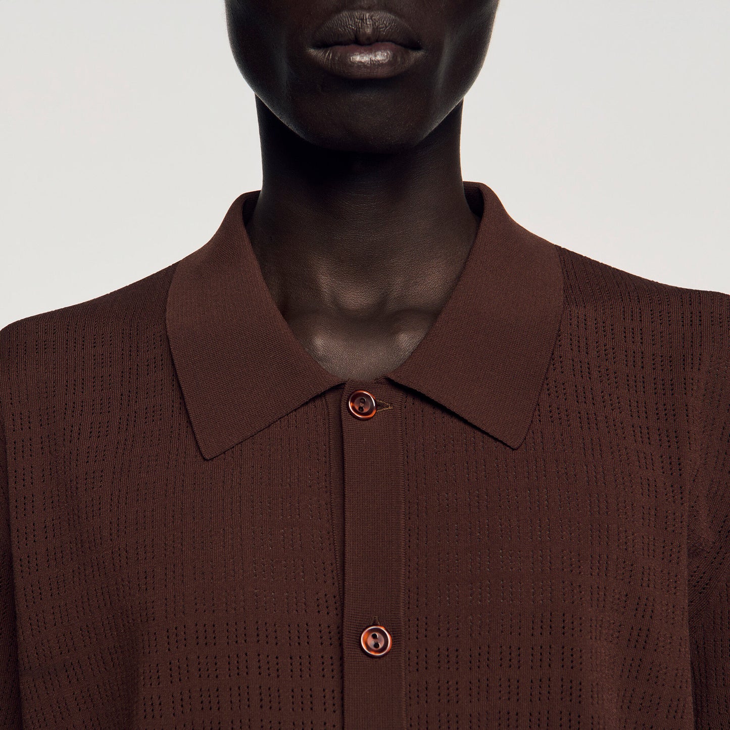 Openwork shirt