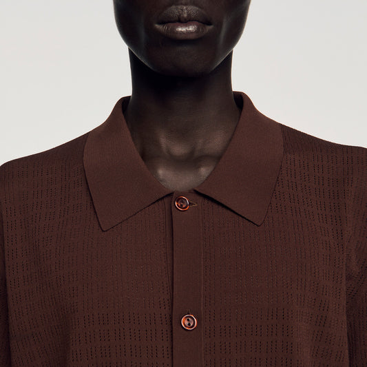 Openwork shirt