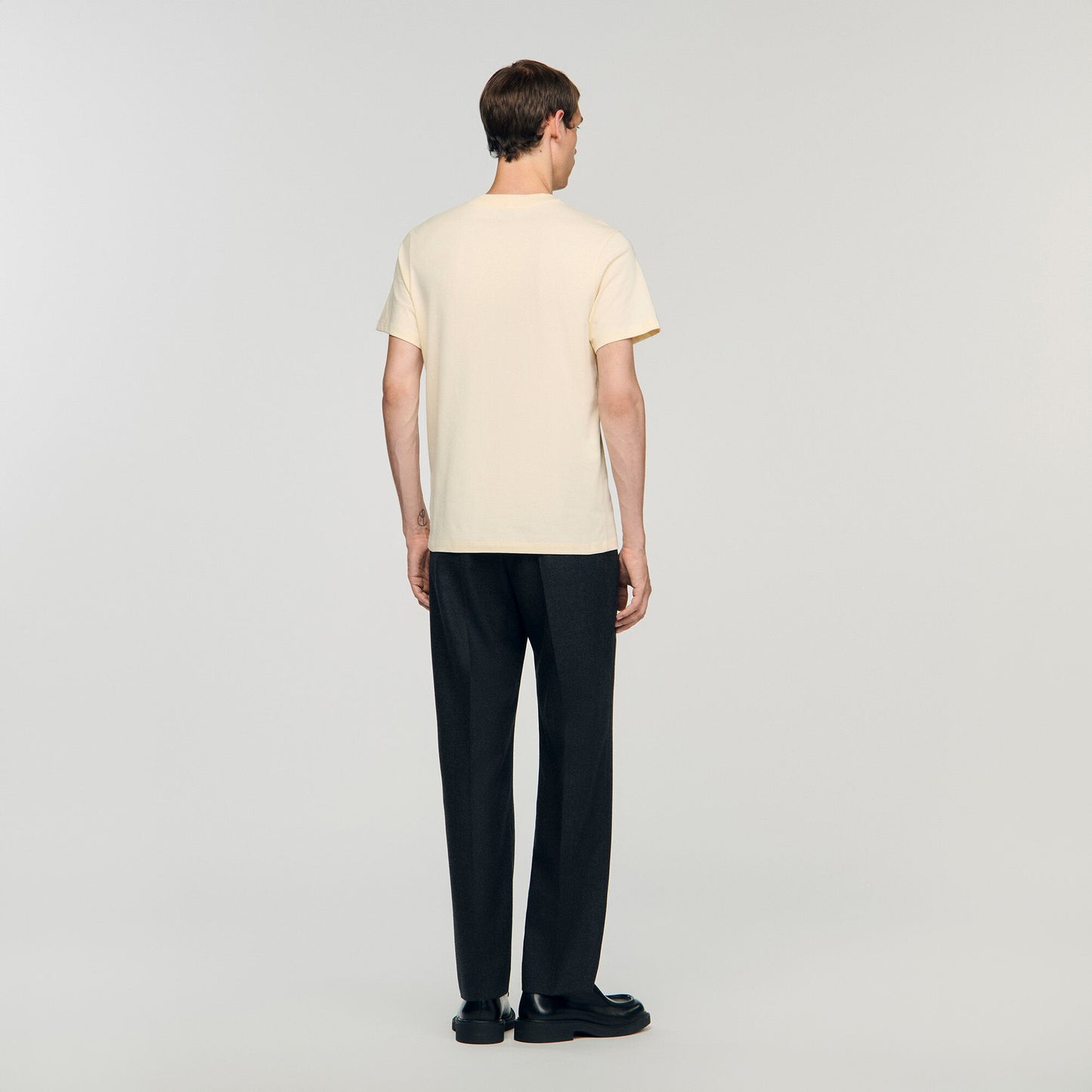 T-shirt with heart patch