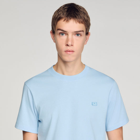 T-shirt with double S patch