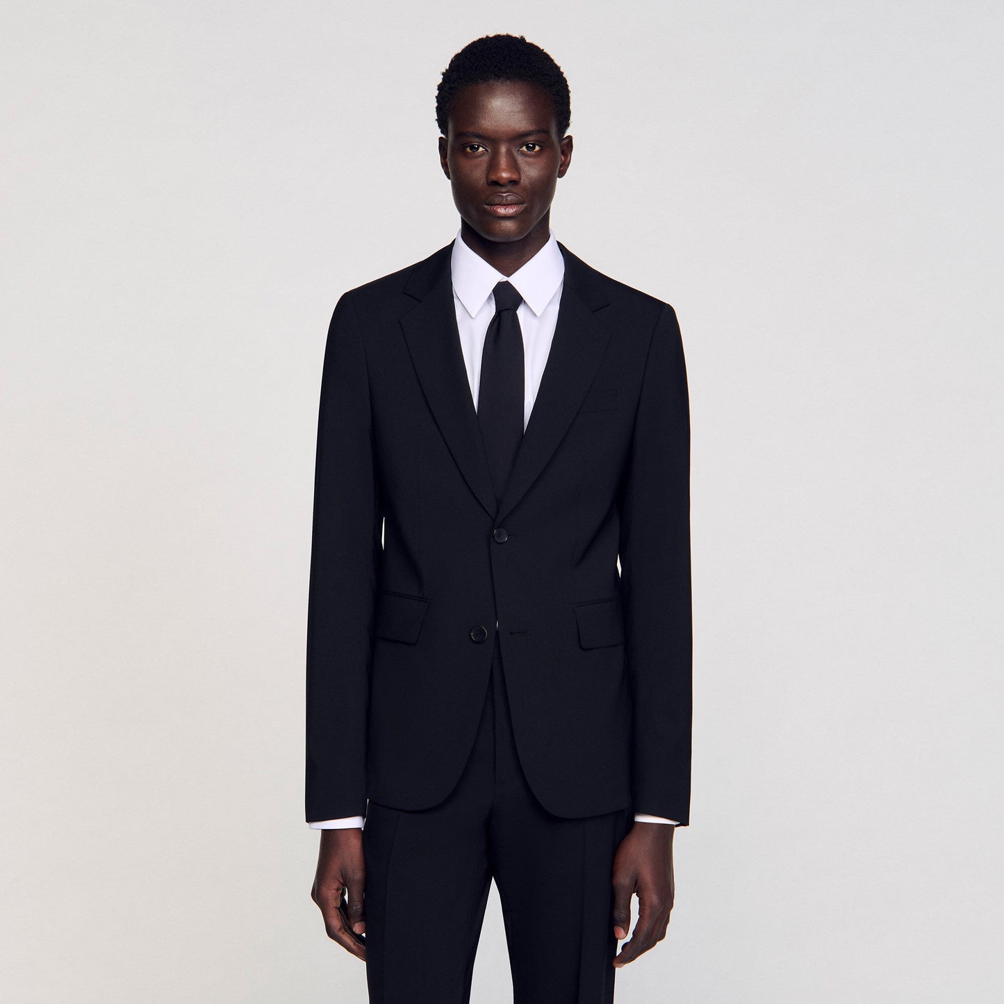 Virgin wool suit jacket