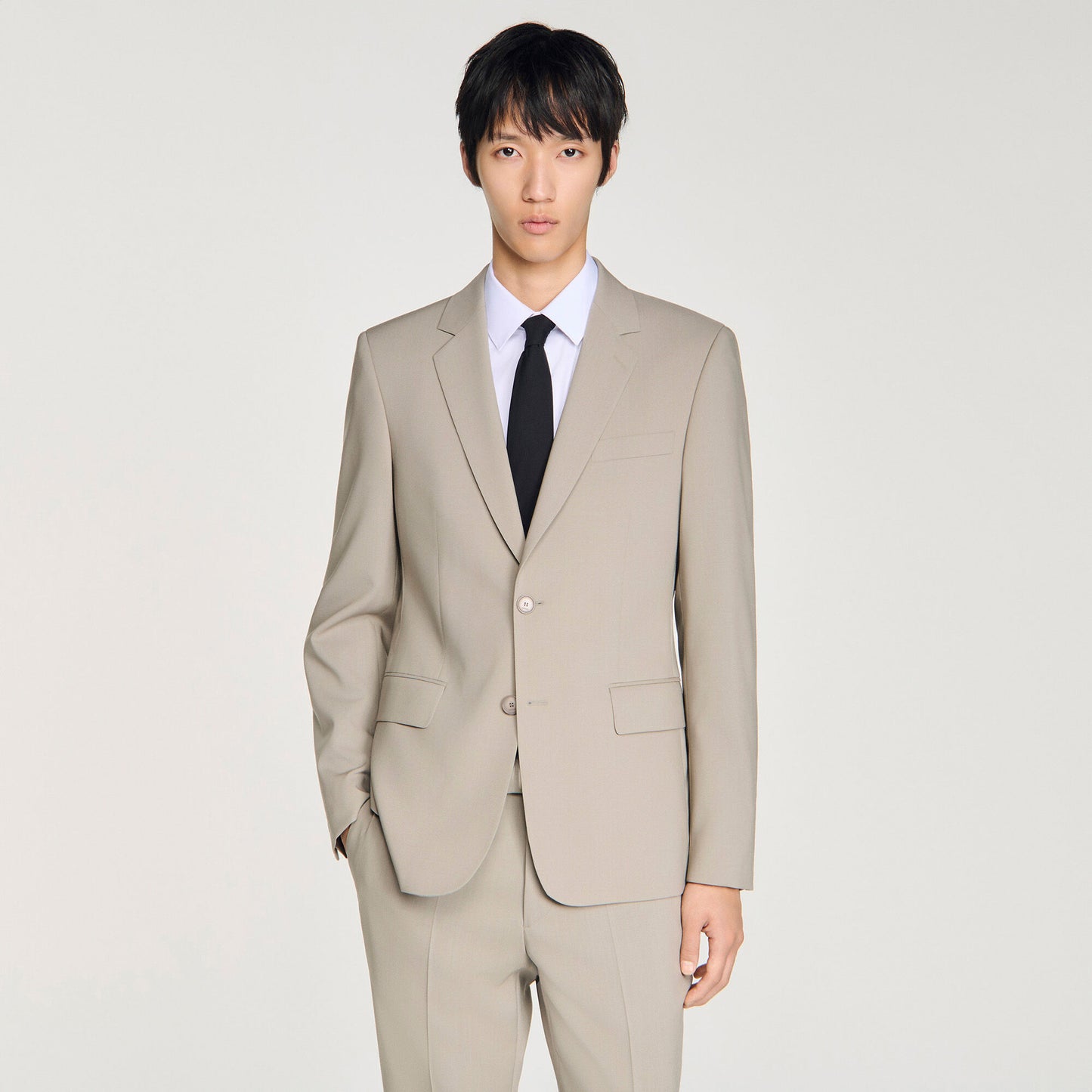 Wool suit jacket