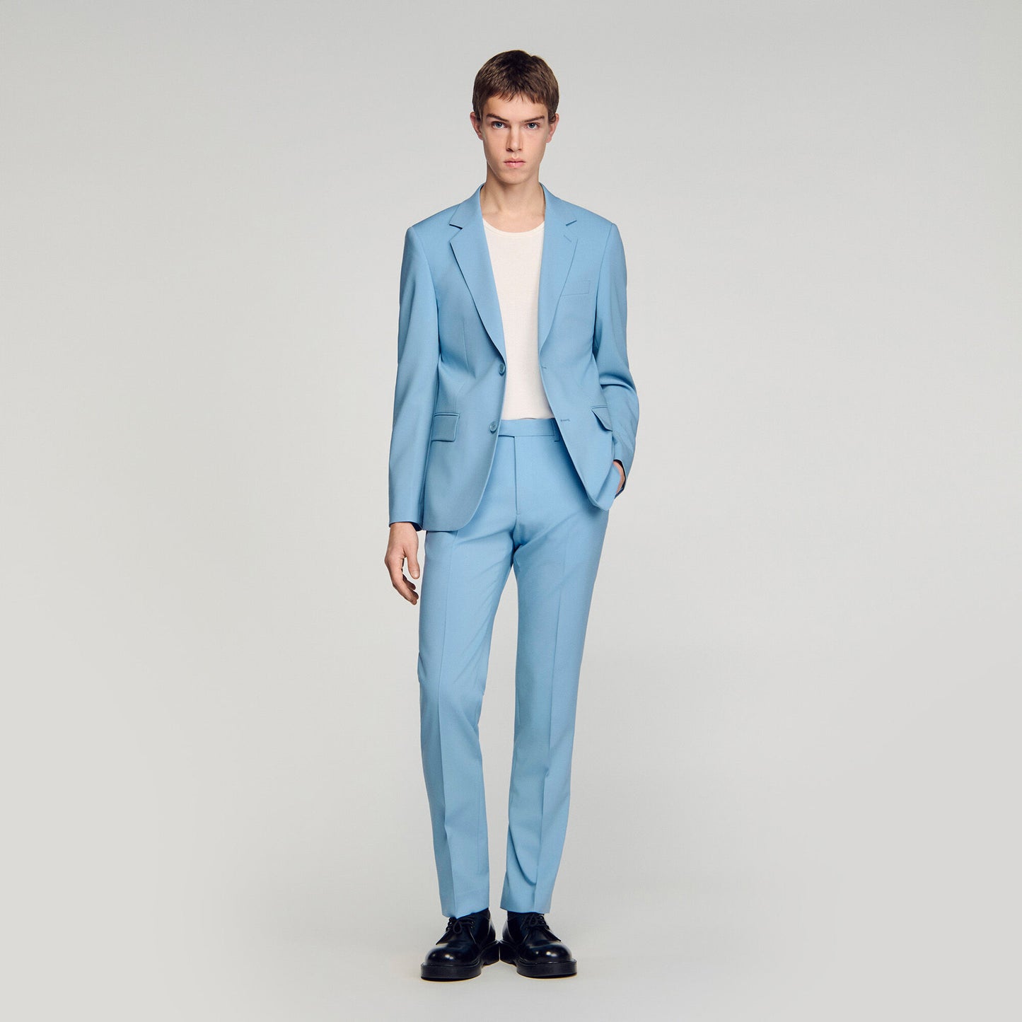 Wool suit jacket