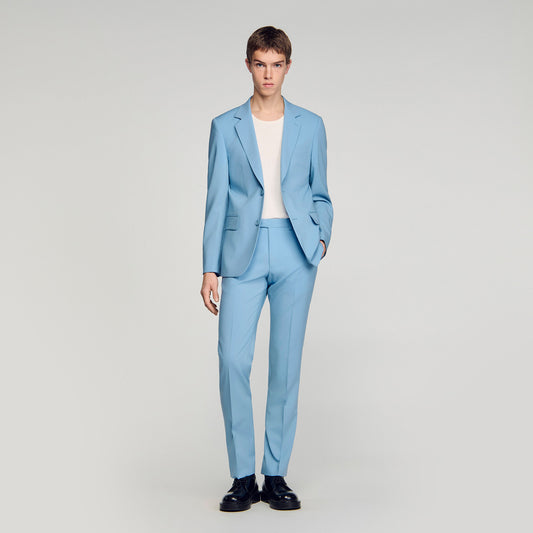 Wool suit jacket