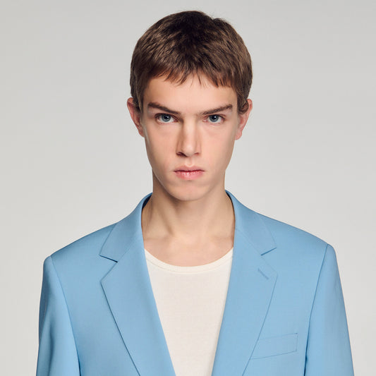 Wool suit jacket