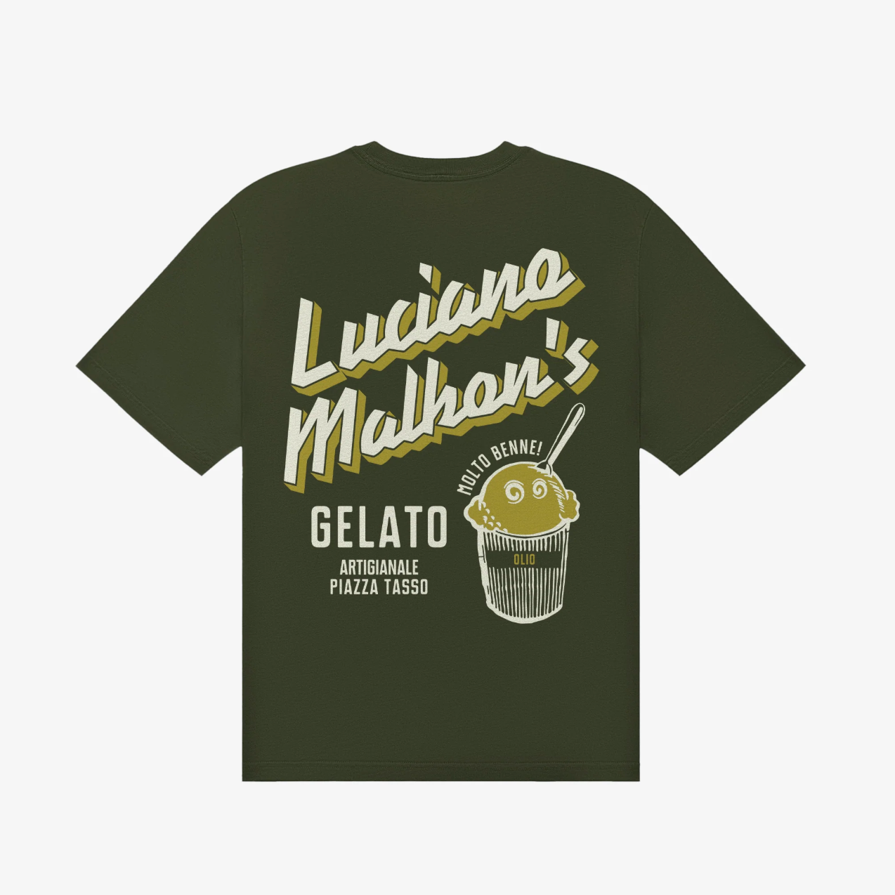 Men Gelato Stand Pocket Tee