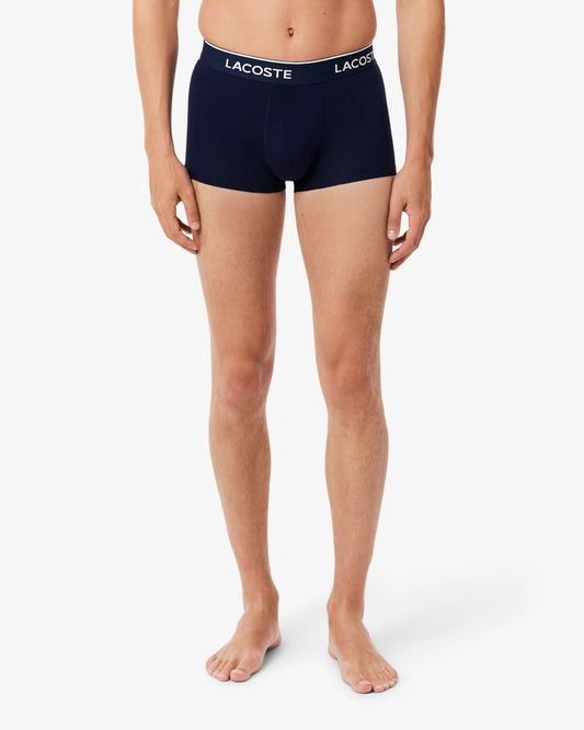 3-Pack Mens Trunks - Navy Blue/Green-Red-Navy HY0
