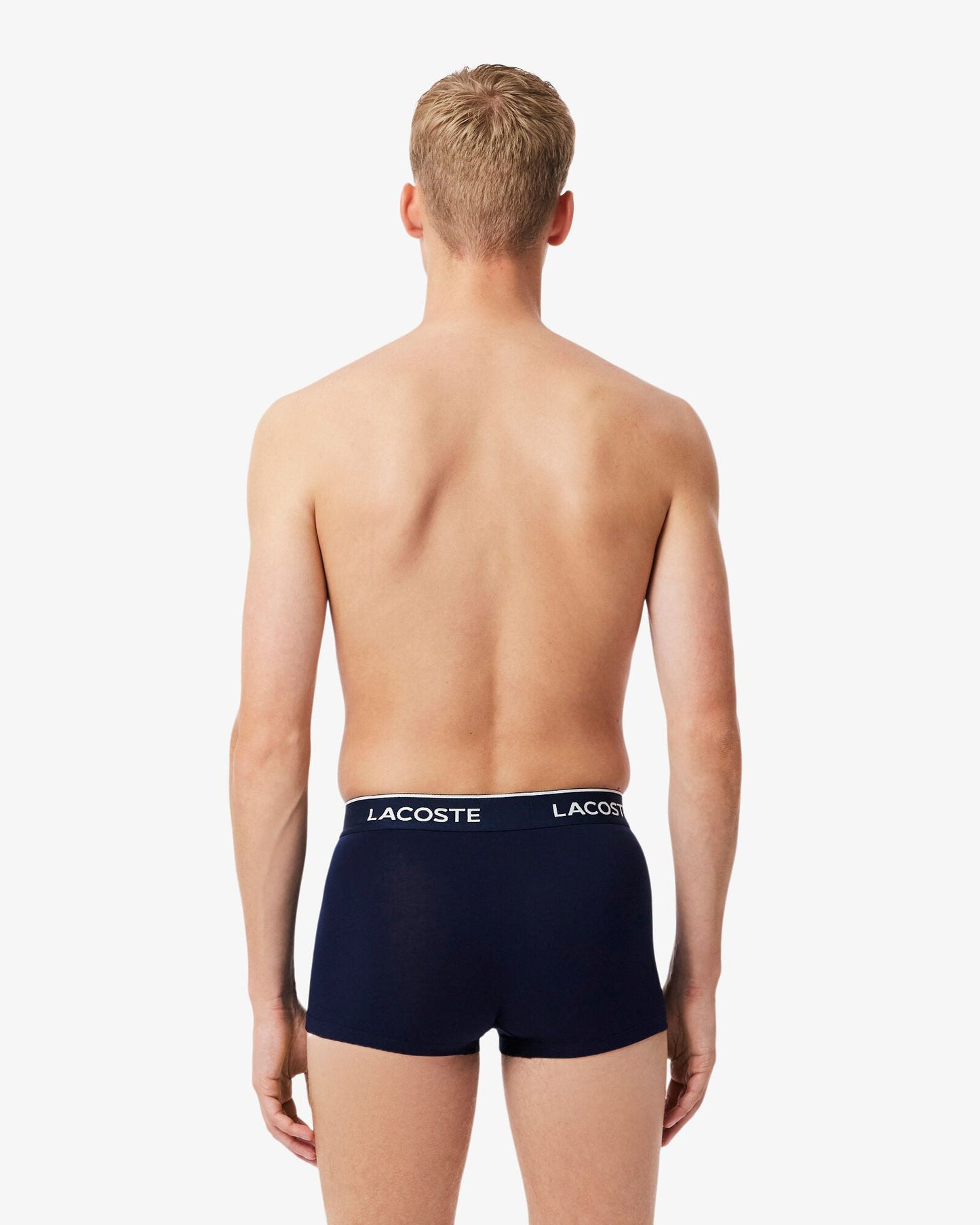 3-Pack Mens Trunks - Navy Blue/Green-Red-Navy HY0