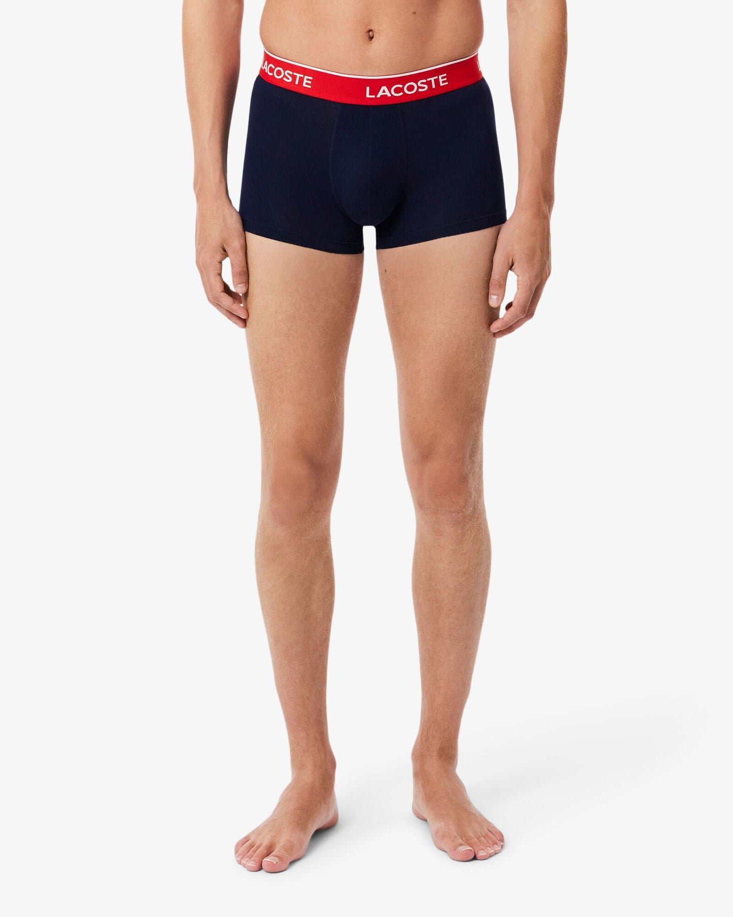 3-Pack Mens Trunks - Navy Blue/Green-Red-Navy HY0