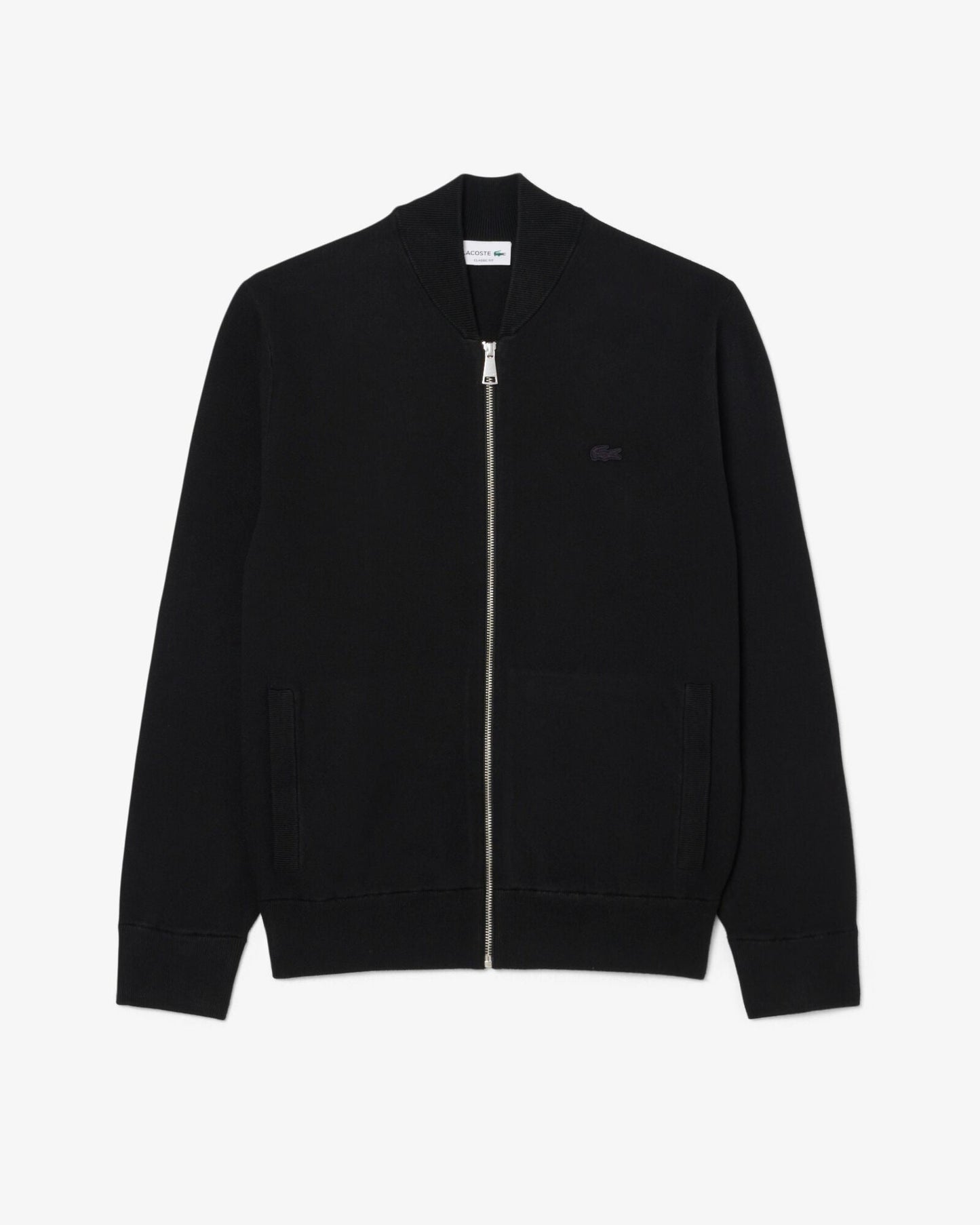 Zipped Mens Sweater - Black 031