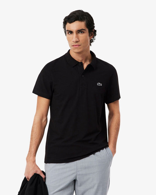 Short Sleeved Mens Polo Shirt - Black 031