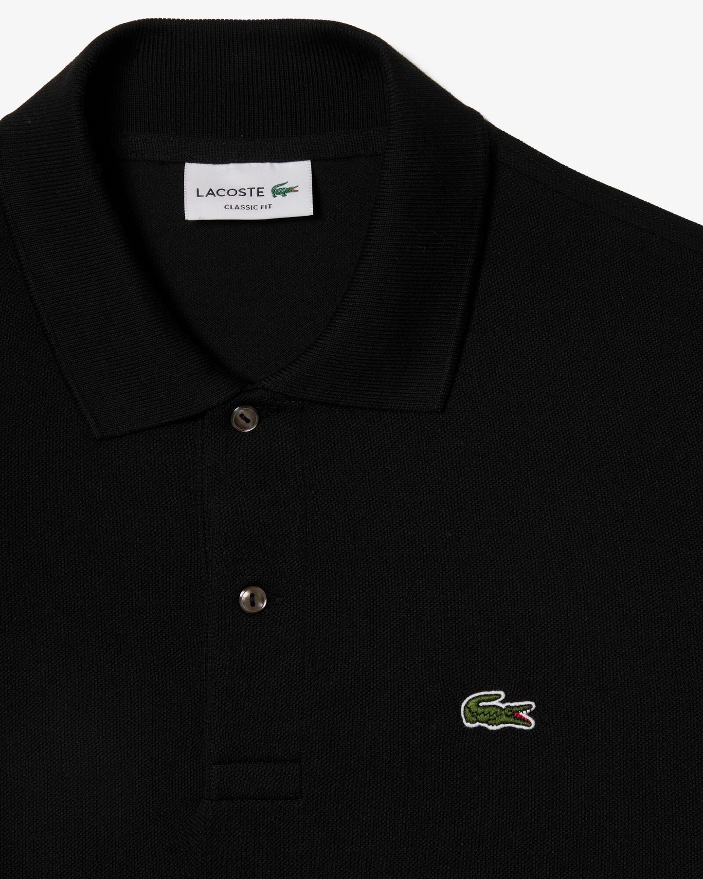 Classic Fit L.12.12 Mens Short Sleeve Polo Shirt - Black 031