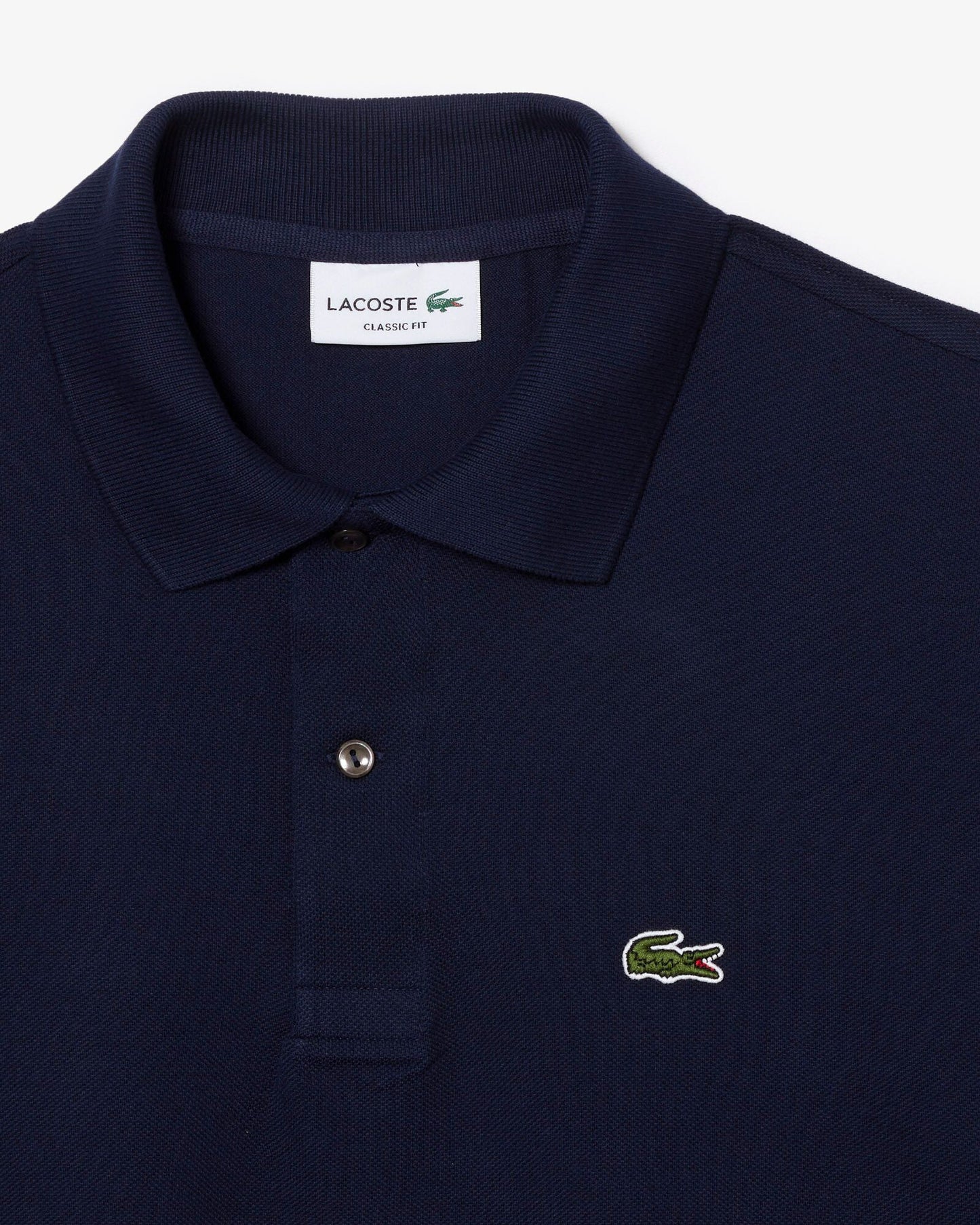Classic Fit L.12.12 Mens Short Sleeve Polo Shirt - Navy Blue 166