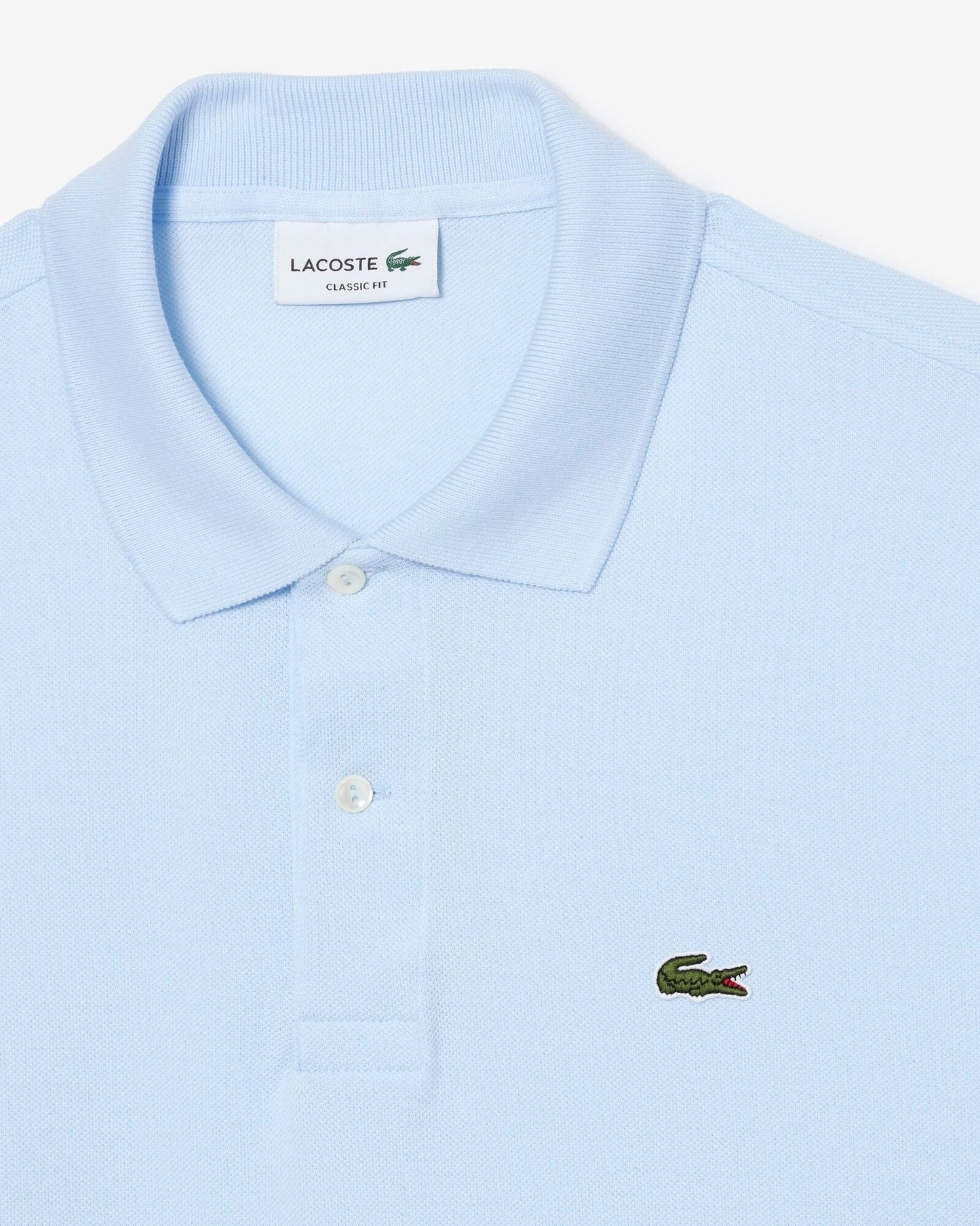 Classic Fit L.12.12 Mens Short Sleeve Polo Shirt - Light Blue T01