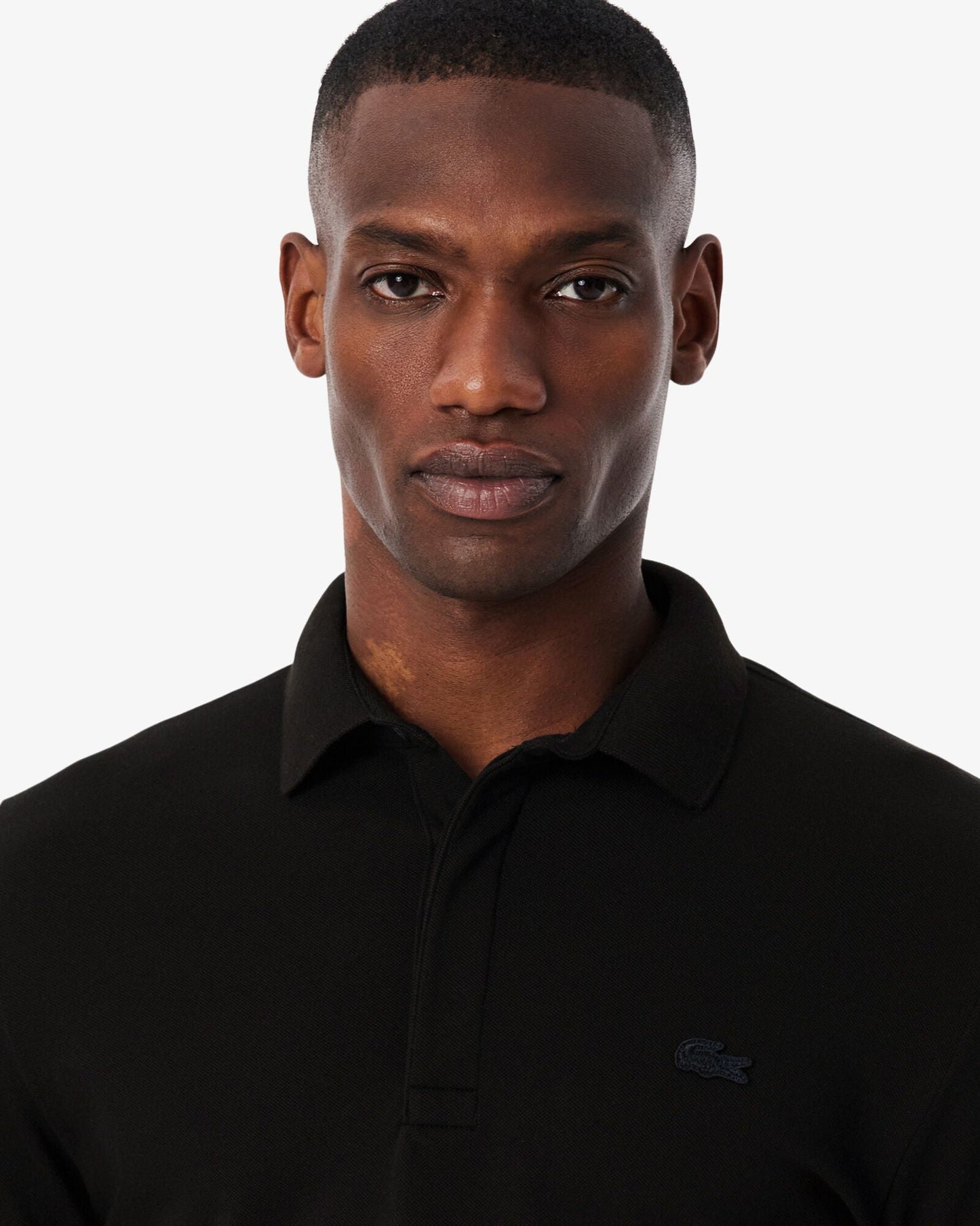 Smart Paris Mens Stretch Cotton Polo Shirt - Black 031