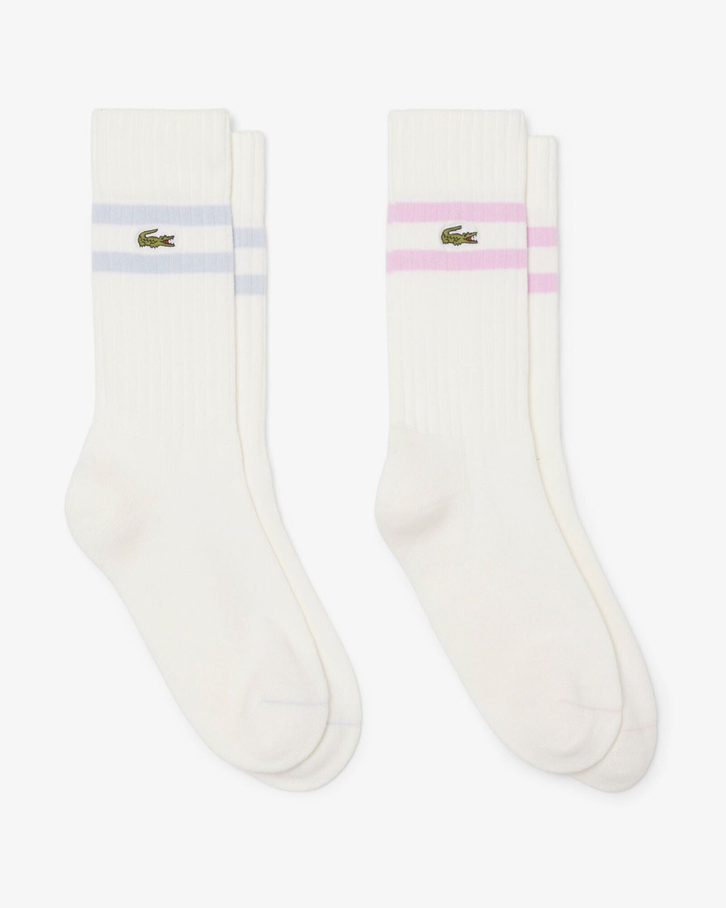 Ribbed Mens Socks - Flour/Phoenix Blue-Albizi 22I