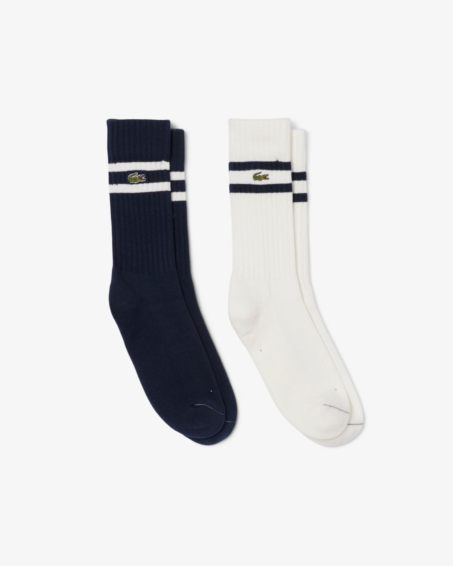 Ribbed Mens Socks - Navy Blue/Flour HHW