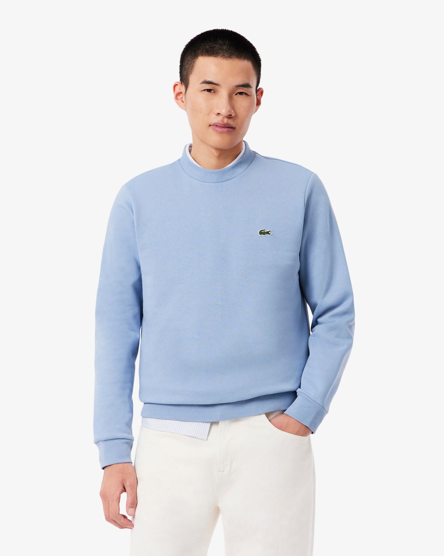 Mens Crew Neck Fleece Sweatshirt - Aphylla AEY