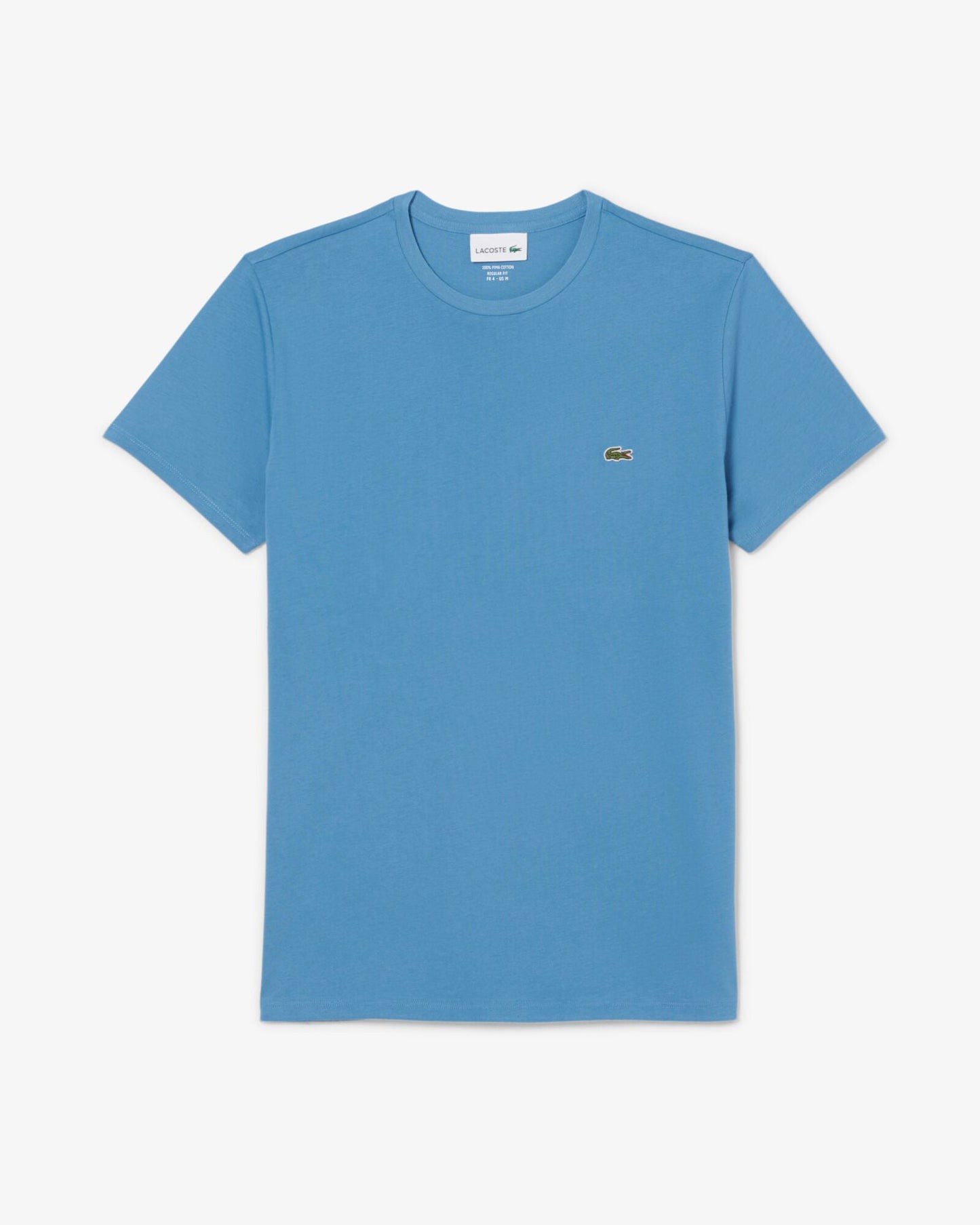 Mens Crew Neck Pima Cotton Jersey T-Shirt - Abyss Blue JBK