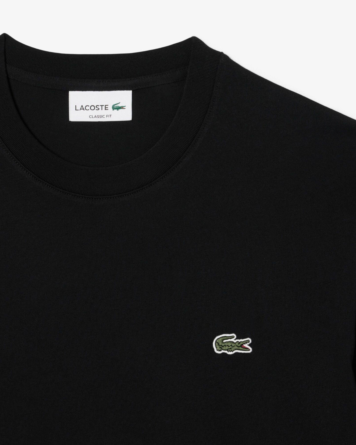 Long Sleeved Cotton Mens T-Shirt - Black 031