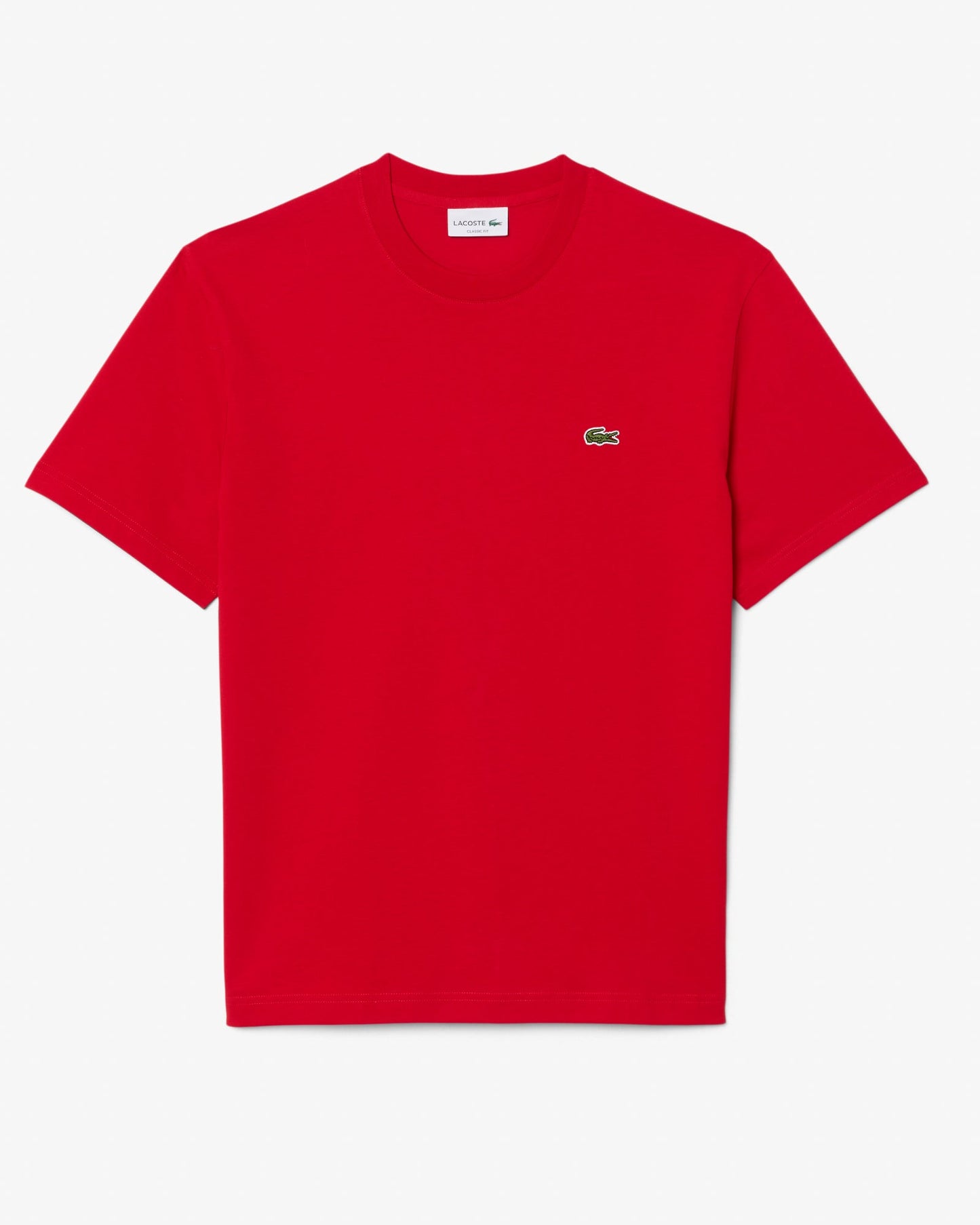 Mens Classic Fit Cotton Jersey T-Shirt - Red 240