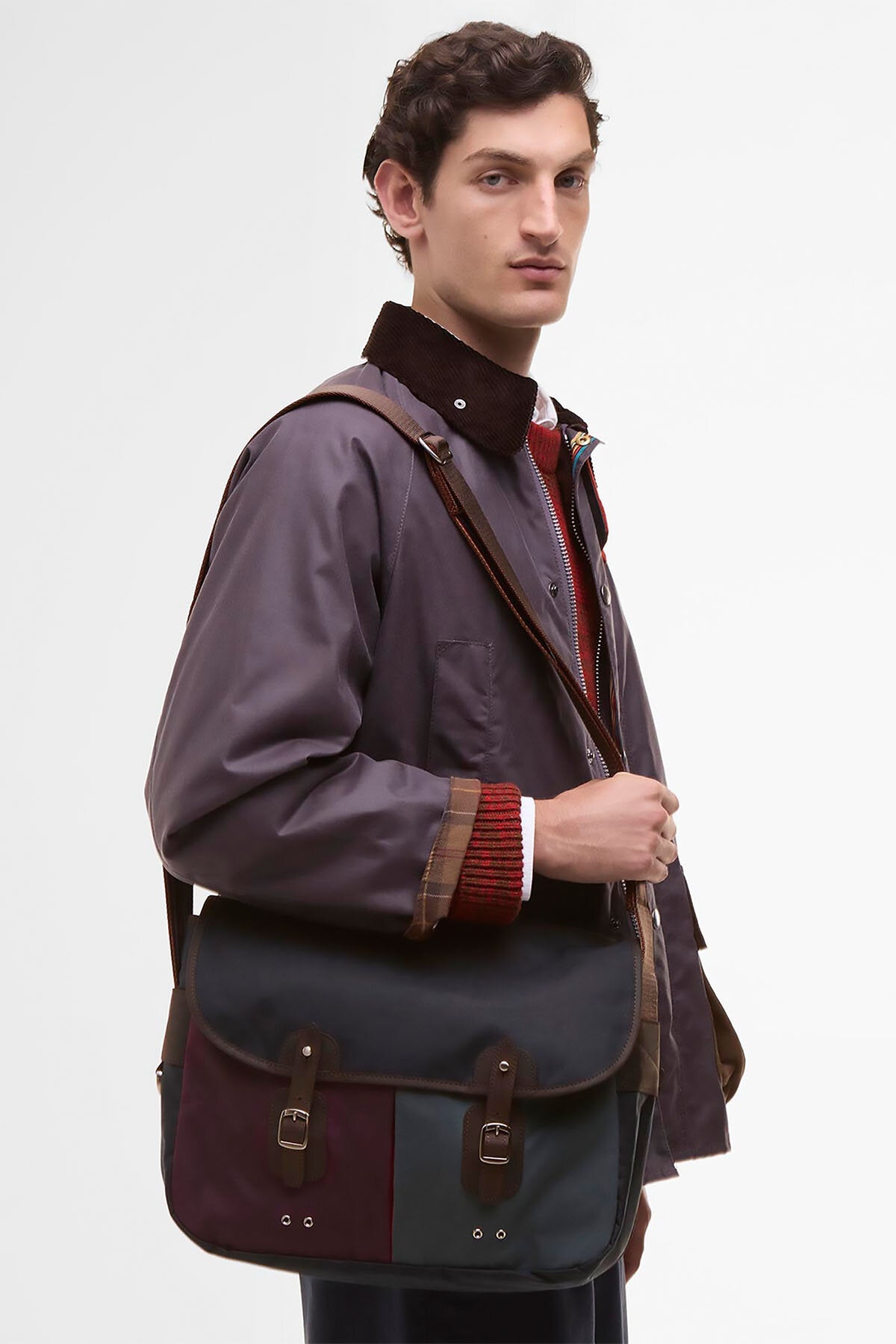 Paul Smith loves Barbour Wax Tarras Bag