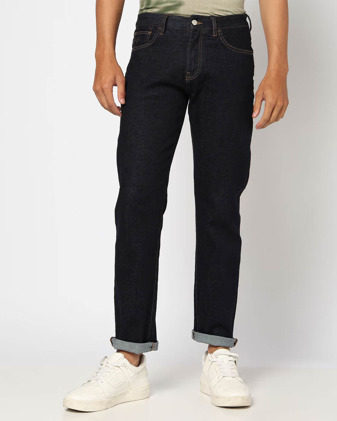 Mens J16 Straight Fit Jeans - Blue Denim MB001