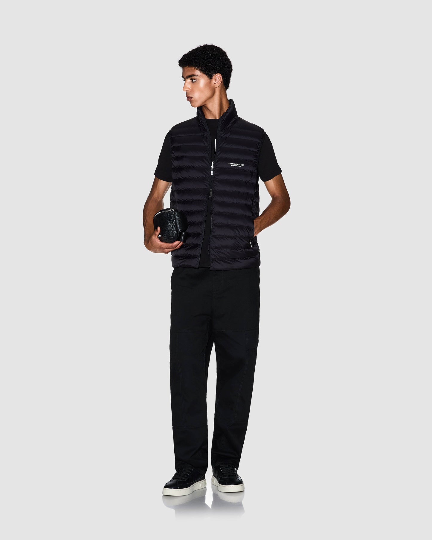 Mens Milano/New York Down Gilet - Black UC001