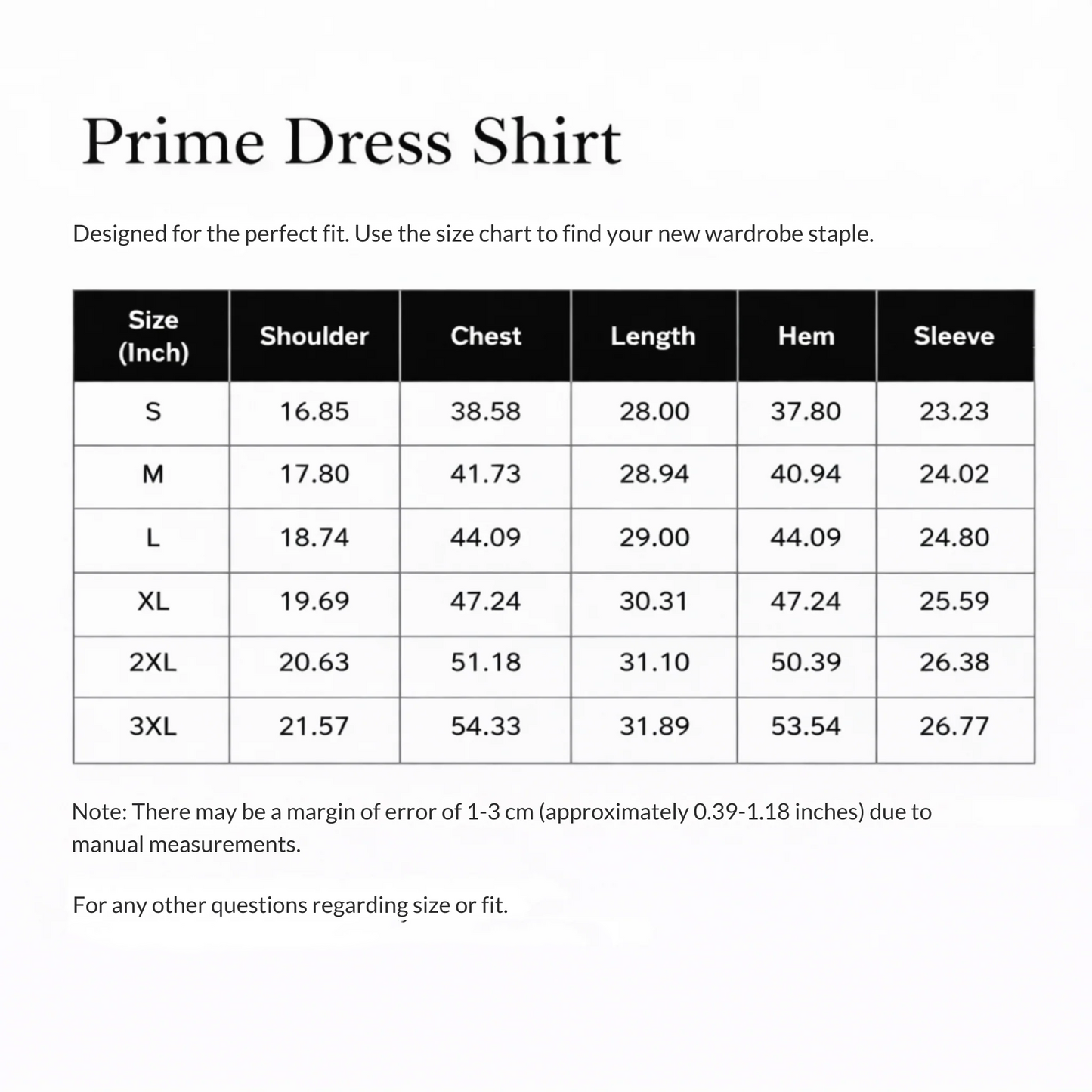Prime Dress Shirt
